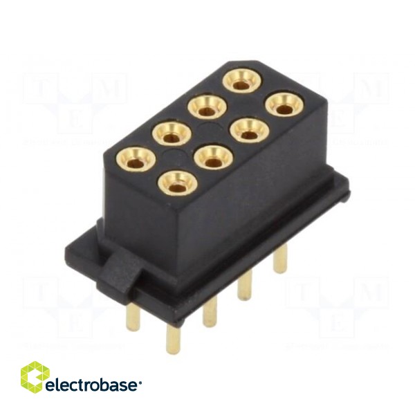 Socket | PCB-cable/PCB | female | Datamate L-Tek | 2mm | PIN: 8 | THT фото 1