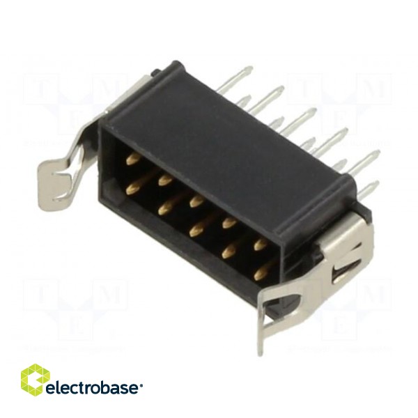 Socket | PCB-cable/PCB | male | Datamate L-Tek | 2mm | PIN: 10 | THT | 800V