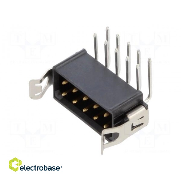 Socket | PCB-cable/PCB | male | Datamate L-Tek | 2mm | PIN: 10 | THT | 800V