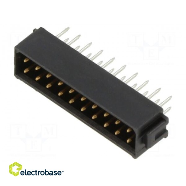 Socket | PCB-cable/PCB | male | Datamate L-Tek | 2mm | PIN: 20 | THT | 800V