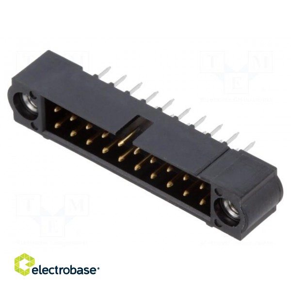 Connector: PCB-cable/PCB | socket | male | PIN: 20 | Datamate J-Tek paveikslėlis 1