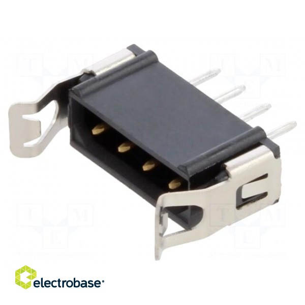 Socket | PCB-cable/PCB | male | Datamate L-Tek | 2mm | PIN: 4 | THT | 800V