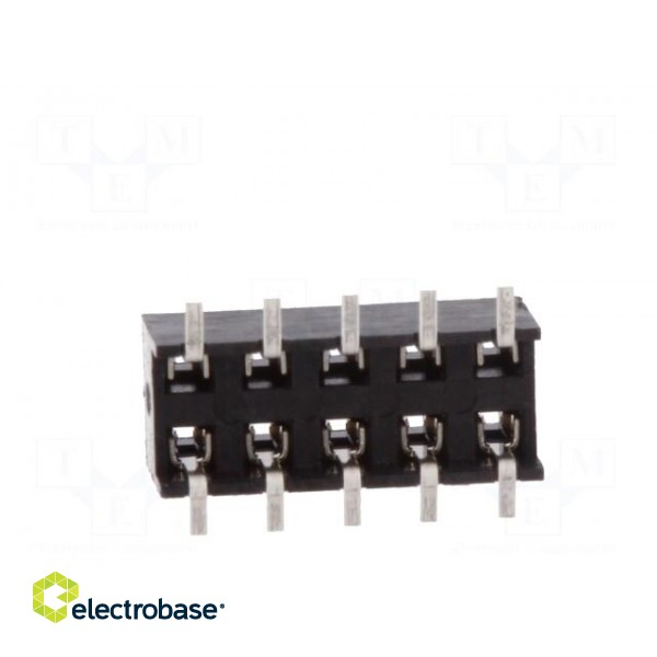 Socket | wire-board | female | Minitek | 2mm | PIN: 10 | SMT | on PCBs | 2A image 5