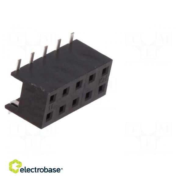 Socket | wire-board | female | Minitek | 2mm | PIN: 10 | SMT | on PCBs | 2A image 8