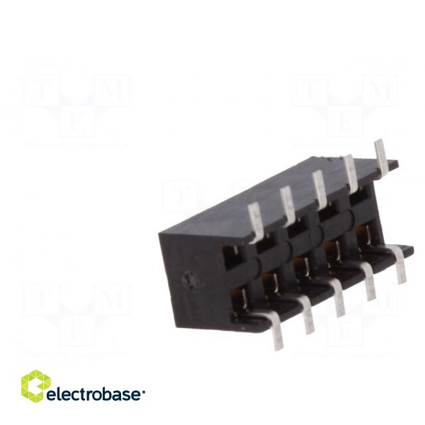 Socket | wire-board | female | Minitek | 2mm | PIN: 10 | SMT | on PCBs | 2A image 4
