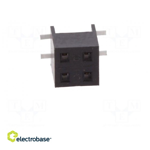 Socket | wire-board | female | Minitek | 2mm | PIN: 4 | SMT | on PCBs | 2A фото 9