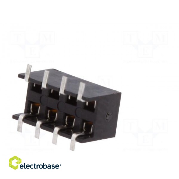 Socket | wire-board | female | Minitek | 2mm | PIN: 8 | SMT | on PCBs | 2A image 6
