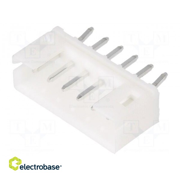 Socket | wire-board | male | 140 | 2mm | PIN: 6 | THT | 100V | 2A | tinned