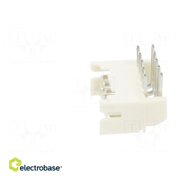 Socket | wire-board | male | 2mm | PIN: 10 | THT | 100V | 2A | angled фото 3