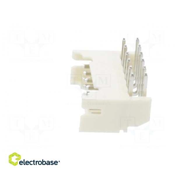 Socket | wire-board | male | 2mm | PIN: 12 | THT | 100V | 2A | angled фото 3