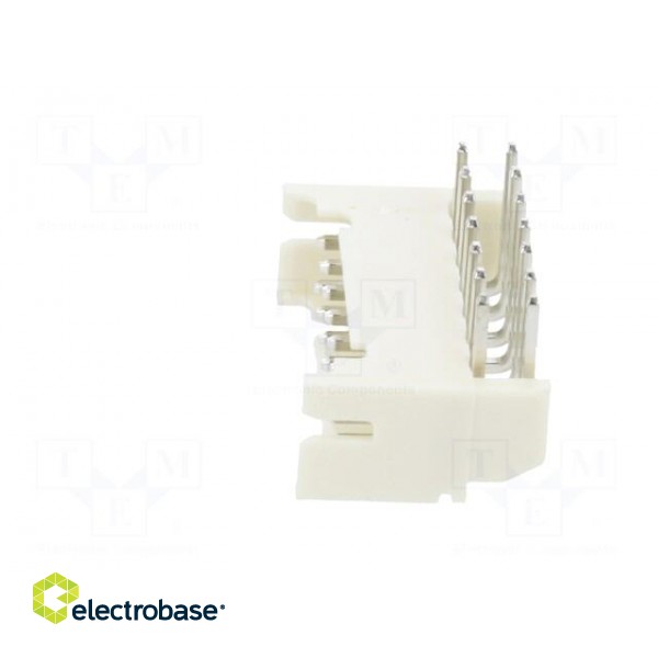 Socket | wire-board | male | 2mm | PIN: 14 | THT | 100V | 2A | angled фото 3