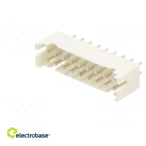 Socket | wire-board | male | 2mm | PIN: 18 | THT | 100V | 2A | straight фото 2