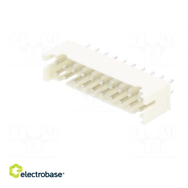 Socket | wire-board | male | 2mm | PIN: 20 | THT | 100V | 2A | straight paveikslėlis 2