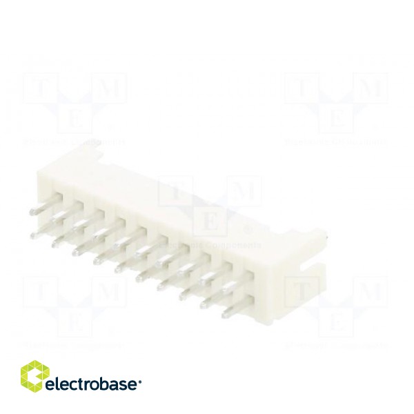 Socket | wire-board | male | 2mm | PIN: 20 | THT | 100V | 2A | straight paveikslėlis 6