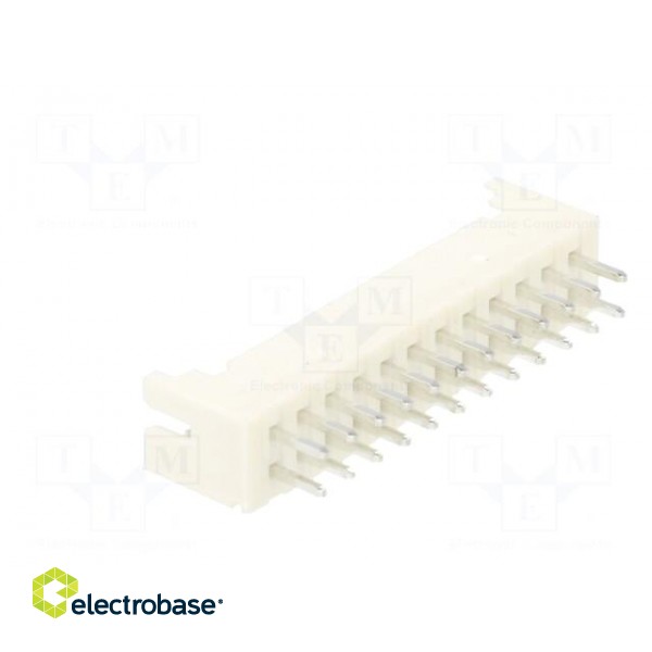Socket | wire-board | male | 2mm | PIN: 24 | THT | 100V | 2A | straight image 4