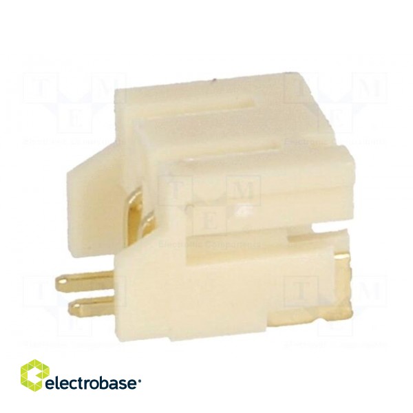 Socket | wire-board | male | 2mm | PIN: 2 | SMT | 1A | tinned | -25÷85°C | 100V image 7
