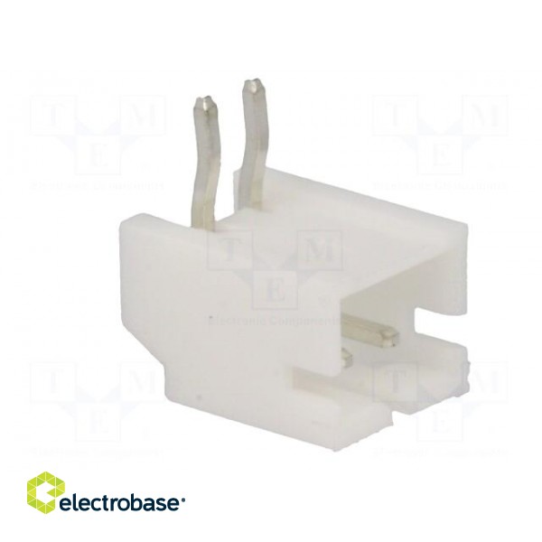 Socket | wire-board | male | 2mm | PIN: 2 | THT | 1A | tinned | -25÷85°C | 100V image 8