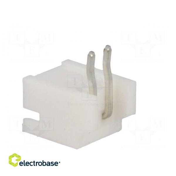 Socket | wire-board | male | 2mm | PIN: 2 | THT | 1A | tinned | -25÷85°C | 100V image 4