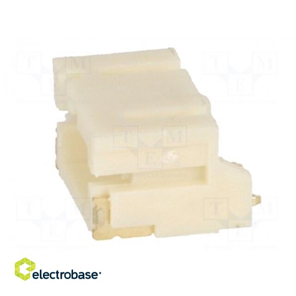 Socket | wire-board | male | 2mm | PIN: 3 | SMT | 1A | tinned | -25÷85°C | 100V фото 3