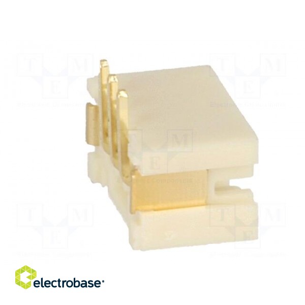 Socket | wire-board | male | 2mm | PIN: 3 | SMT | 1A | tinned | -25÷85°C | 100V image 7