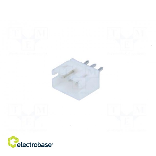 Socket | wire-board | male | 2mm | PIN: 3 | THT | 1A | tinned | -25÷85°C | 100V image 2