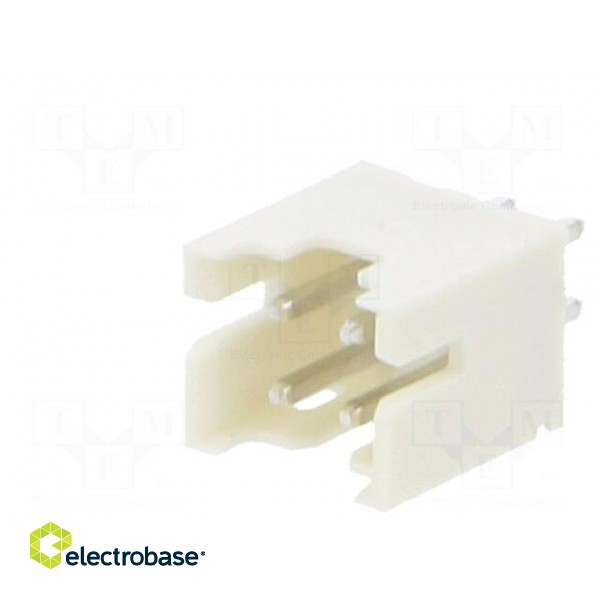 Socket | wire-board | male | 2mm | PIN: 4 | THT | 100V | 2A | straight paveikslėlis 3