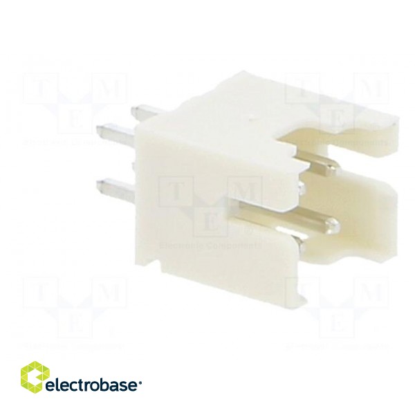 Socket | wire-board | male | 2mm | PIN: 4 | THT | 100V | 2A | straight paveikslėlis 9