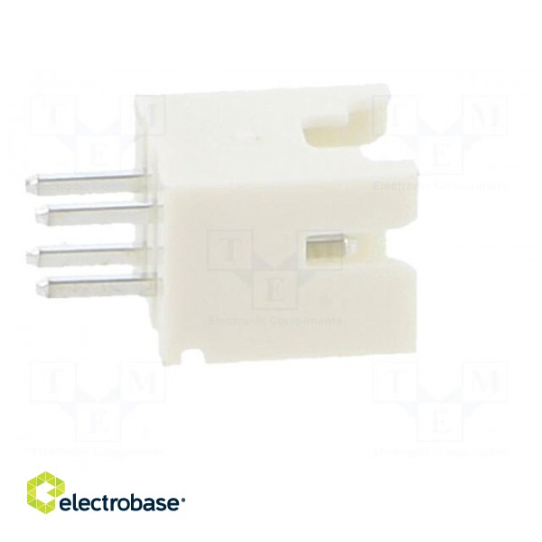 Socket | wire-board | male | 2mm | PIN: 4 | THT | 100V | 2A | straight image 8