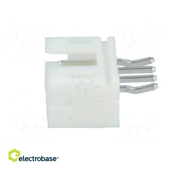 Socket | wire-board | male | 2mm | PIN: 4 | THT | 1A | tinned | -25÷85°C | 100V image 3