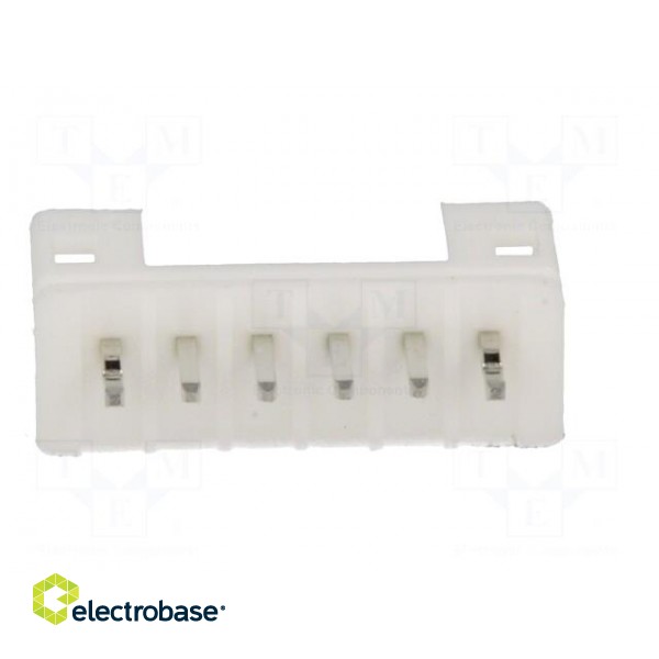 Socket | wire-board | male | 2mm | PIN: 6 | THT | 1A | tinned | -25÷85°C | 100V image 5