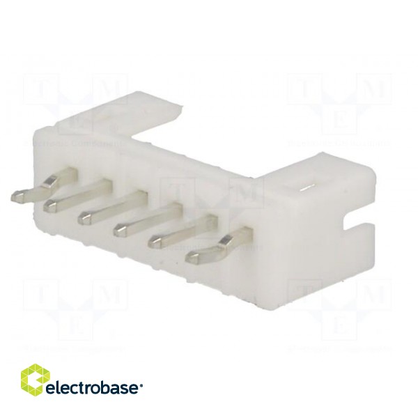 Socket | wire-board | male | 2mm | PIN: 6 | THT | 1A | tinned | -25÷85°C | 100V image 6