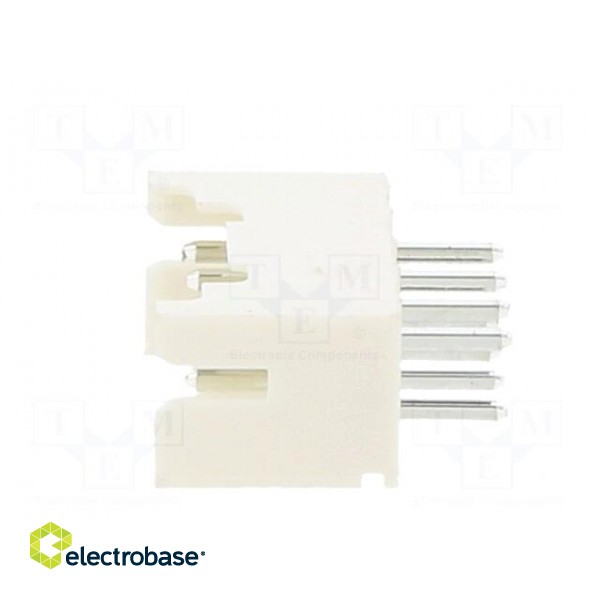 Socket | wire-board | male | 2mm | PIN: 8 | THT | 100V | 2A | straight image 3