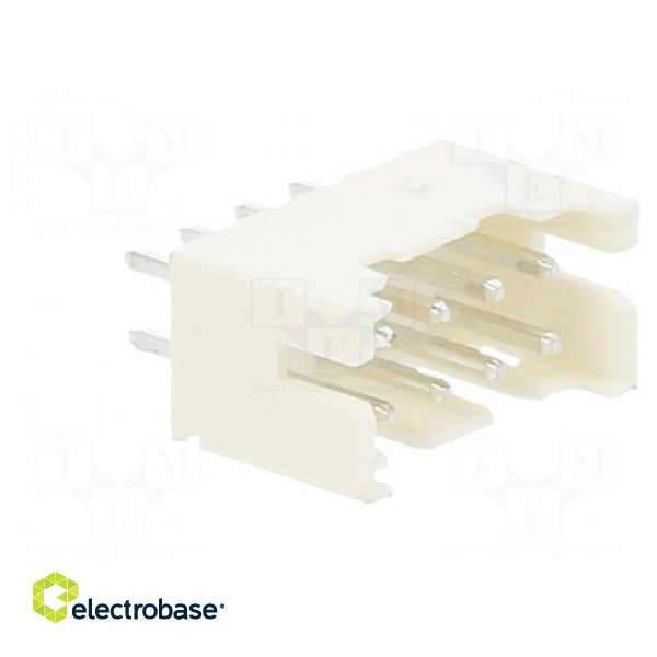 Socket | wire-board | male | 2mm | PIN: 8 | THT | 100V | 2A | straight image 8