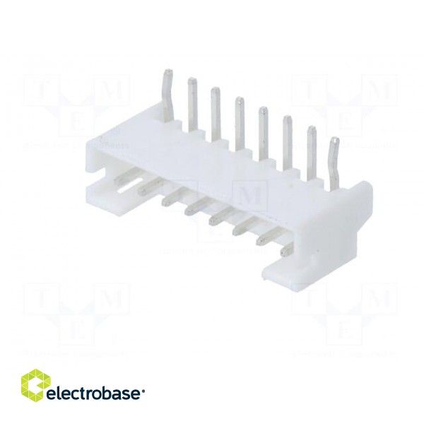 Socket | wire-board | male | 2mm | PIN: 8 | THT | 100V | 2A | tinned | -25÷85°C image 2