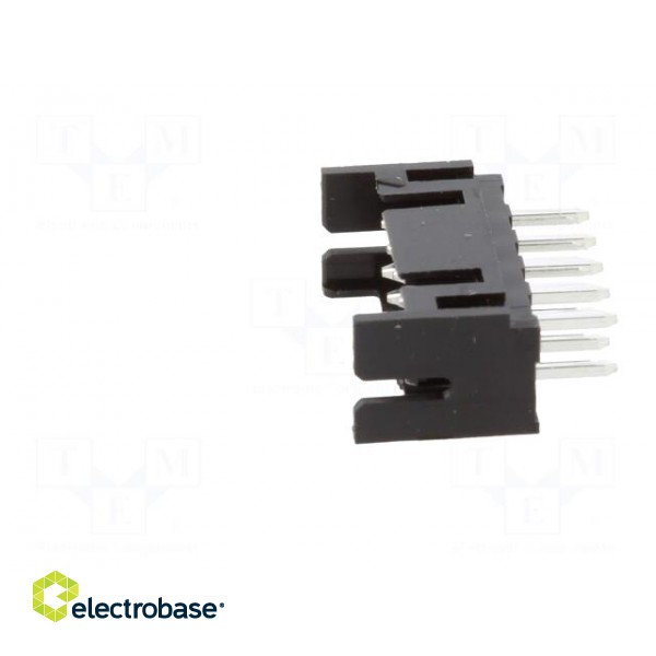 Socket | PCB-cable/PCB | male | DF11 | 2mm | PIN: 10 | THT | on PCBs | tinned фото 3