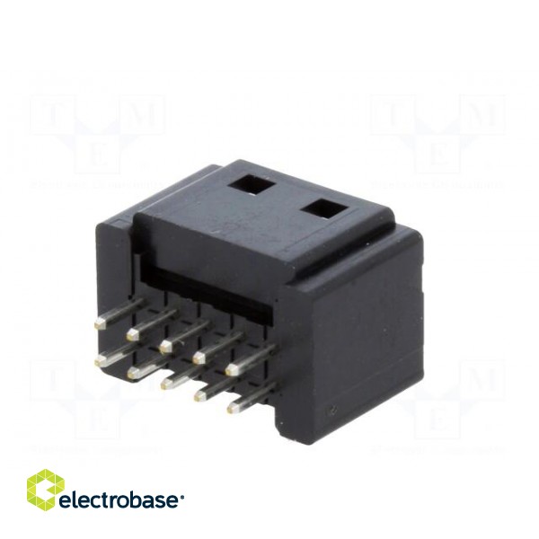 Socket | wire-board | male | DF51K | 2mm | PIN: 10 | THT | on PCBs | 250V | 2A фото 6