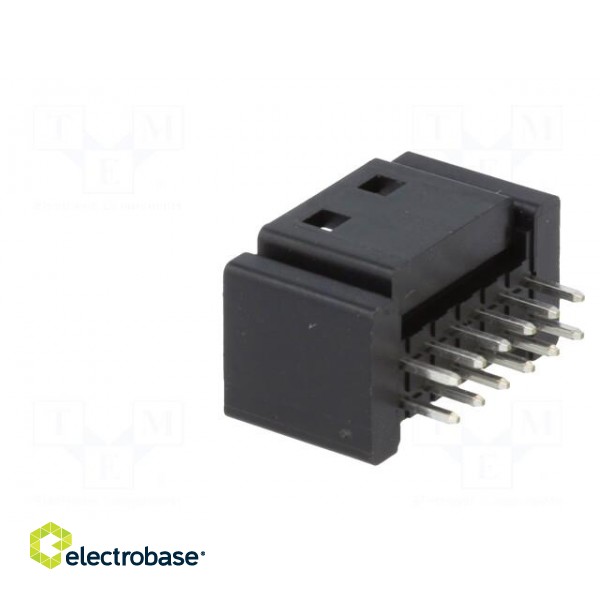 Socket | wire-board | male | DF51K | 2mm | PIN: 12 | THT | on PCBs | 250V | 2A paveikslėlis 4