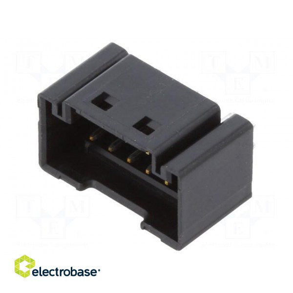 Socket | wire-board | male | DF51K | 2mm | PIN: 12 | THT | on PCBs | 250V | 2A image 1