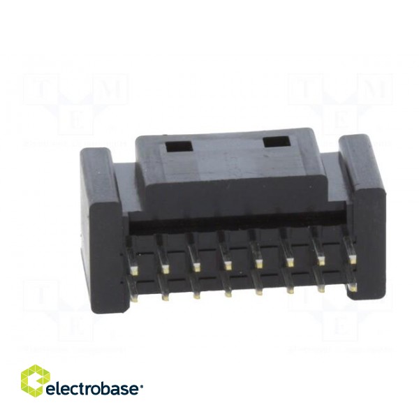 Socket | wire-board | male | DF51K | 2mm | PIN: 16 | THT | on PCBs | 250V | 2A image 5