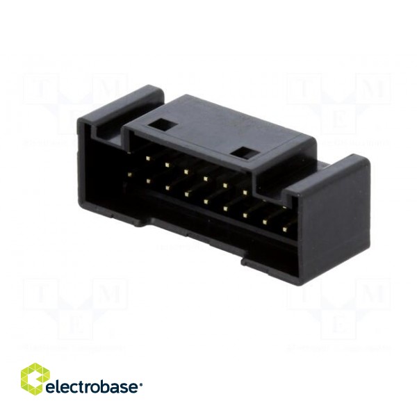 Socket | wire-board | male | DF51K | 2mm | PIN: 20 | THT | on PCBs | 250V | 2A image 2