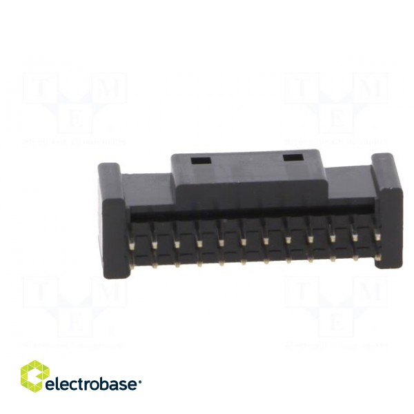 Socket | wire-board | male | DF51K | 2mm | PIN: 24 | THT | on PCBs | 250V | 2A image 5