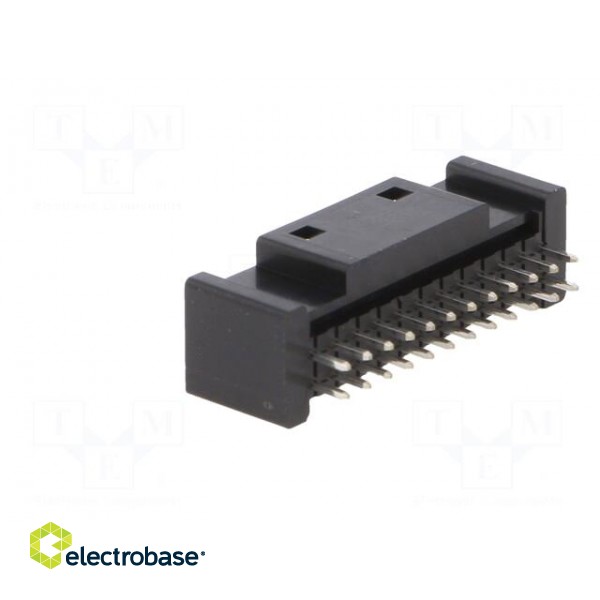 Socket | wire-board | male | DF51K | 2mm | PIN: 24 | THT | on PCBs | 250V | 2A image 4