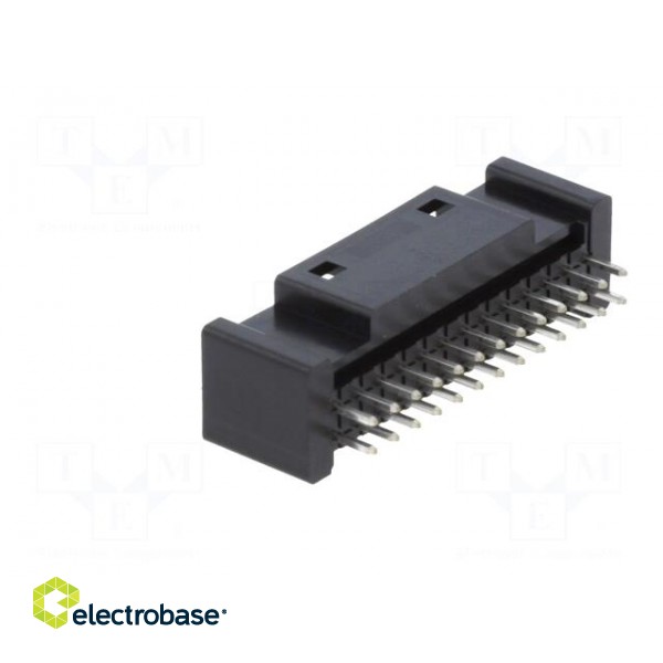 Socket | wire-board | male | DF51K | 2mm | PIN: 26 | THT | on PCBs | 250V | 2A фото 4