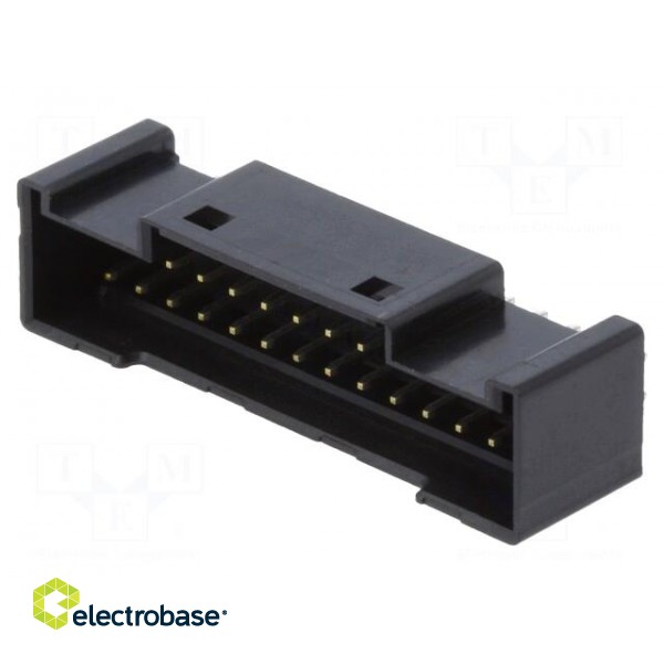Socket | wire-board | male | DF51K | 2mm | PIN: 28 | THT | on PCBs | 250V | 2A paveikslėlis 1
