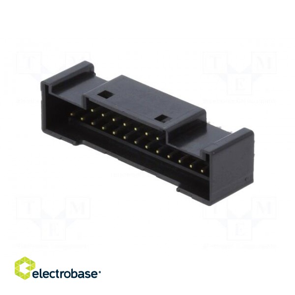 Socket | wire-board | male | DF51K | 2mm | PIN: 28 | THT | on PCBs | 250V | 2A paveikslėlis 2
