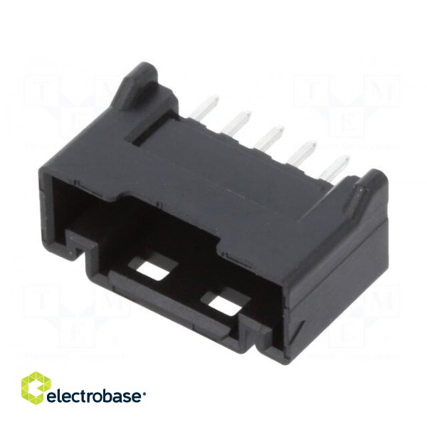 Socket | wire-board | male | DF51K | 2mm | PIN: 6 | THT | on PCBs | 250V | 2A paveikslėlis 1