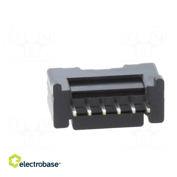 Socket | wire-board | male | DF51K | 2mm | PIN: 6 | THT | on PCBs | 250V | 2A paveikslėlis 5