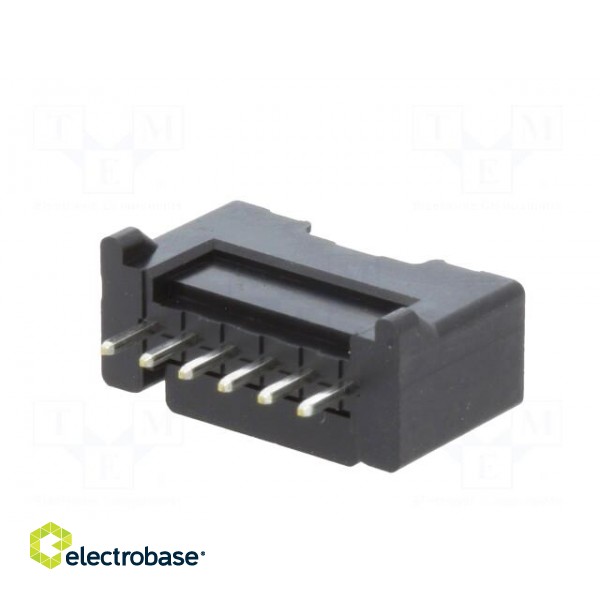 Socket | wire-board | male | DF51K | 2mm | PIN: 6 | THT | on PCBs | 250V | 2A image 6