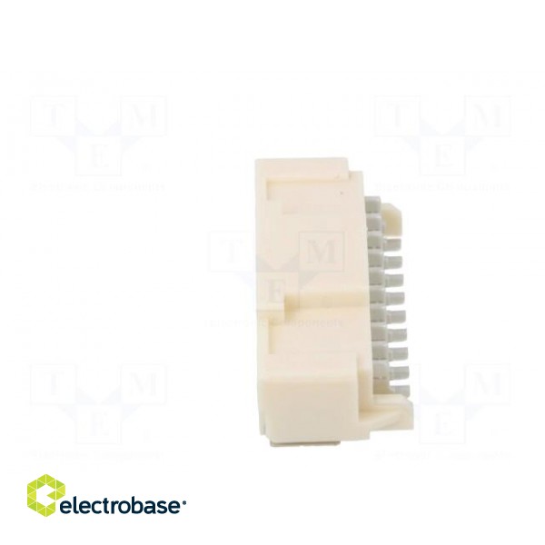 Socket | wire-board | male | DuraClik | 2mm | PIN: 10 | SMT | 3A | -40÷105°C image 3