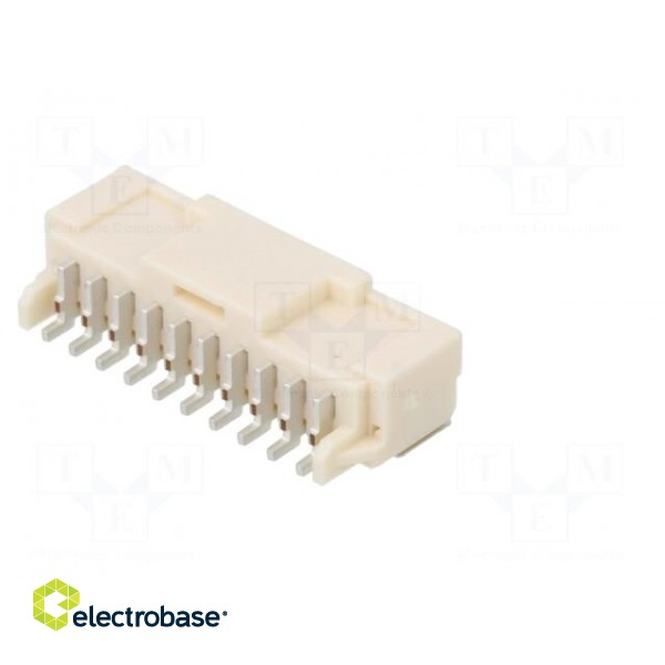 Socket | wire-board | male | DuraClik | 2mm | PIN: 10 | SMT | 3A | -40÷105°C image 6